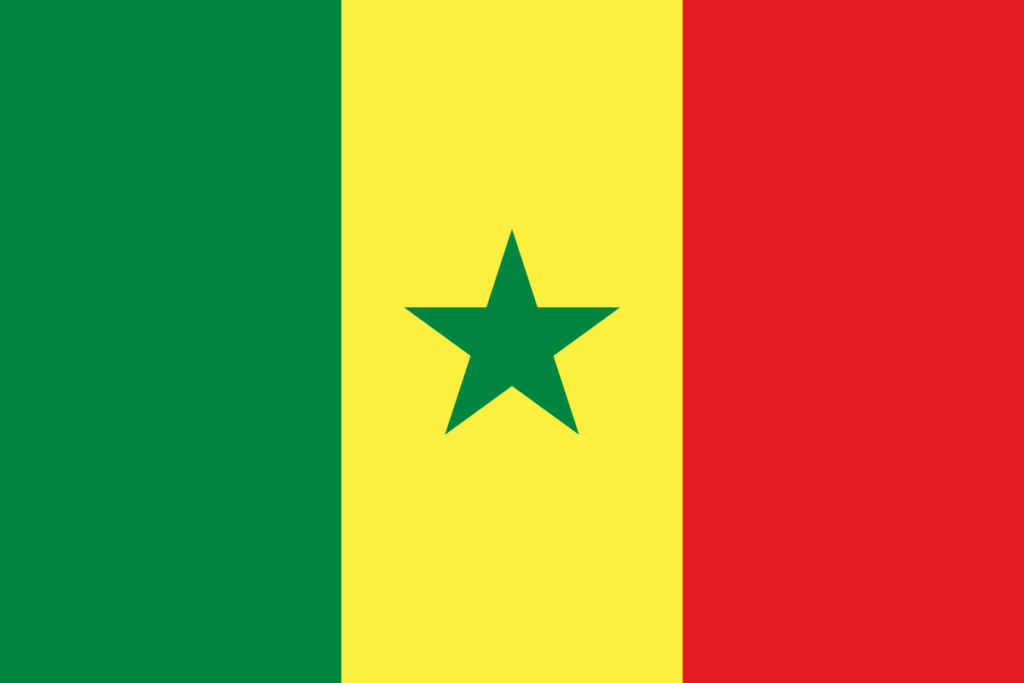 The Senegalese Flag.